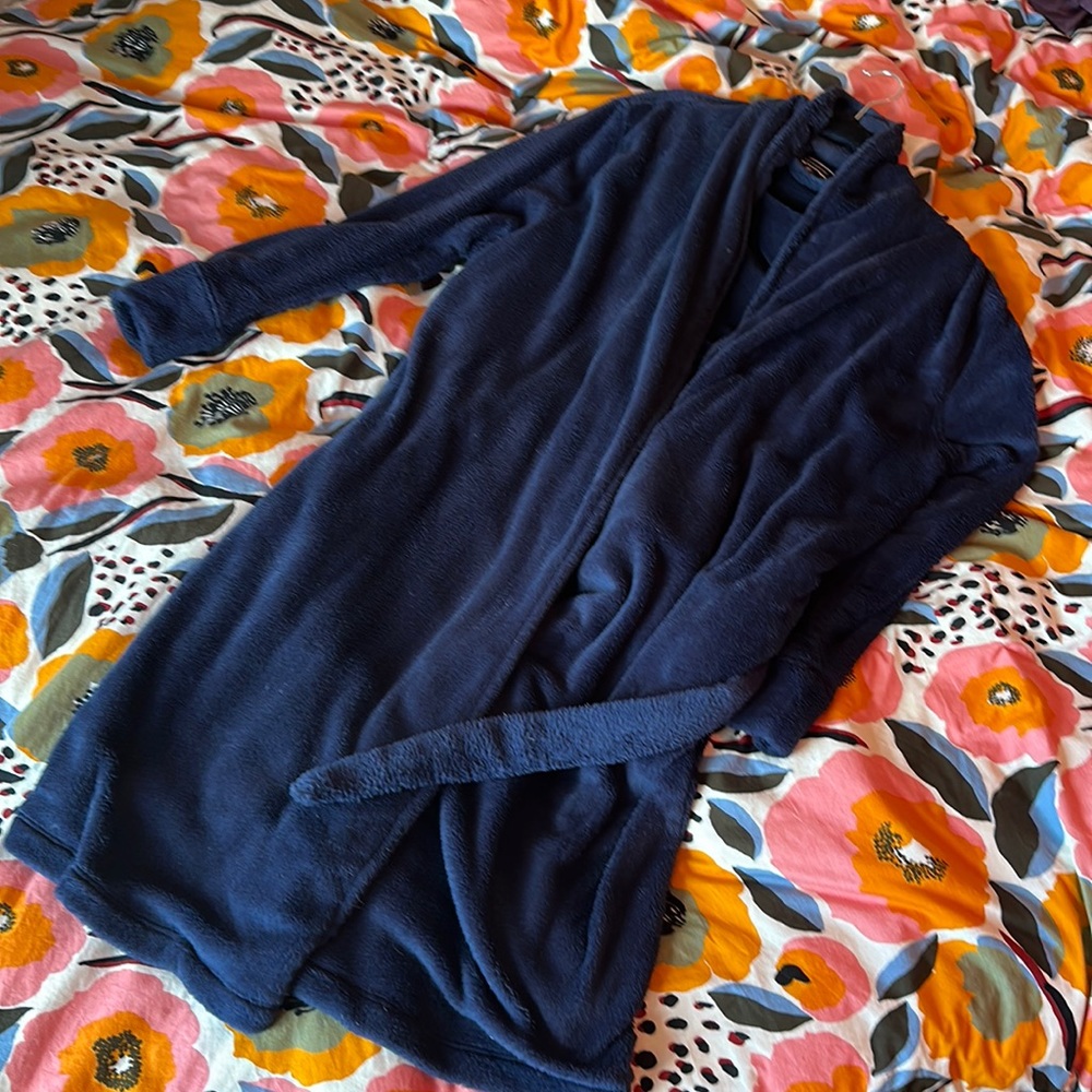 Club Room By Charter Club Men’s Plush Lounge Robe